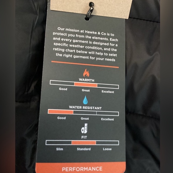 Hawke & Co. Pro Series Outerwear Men’s Ultra Lightweight Puffer, XXL, NWT - Picture 8 of 12